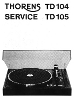 Thorens TD-104-105-Service-Manual 